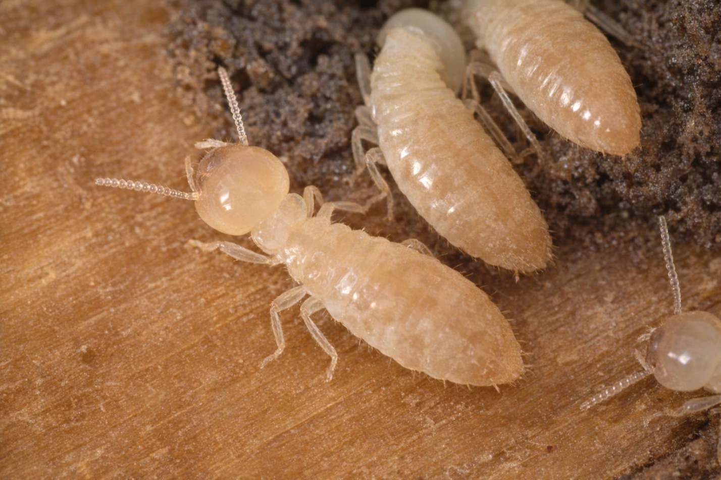 termite ouvrier gros plan